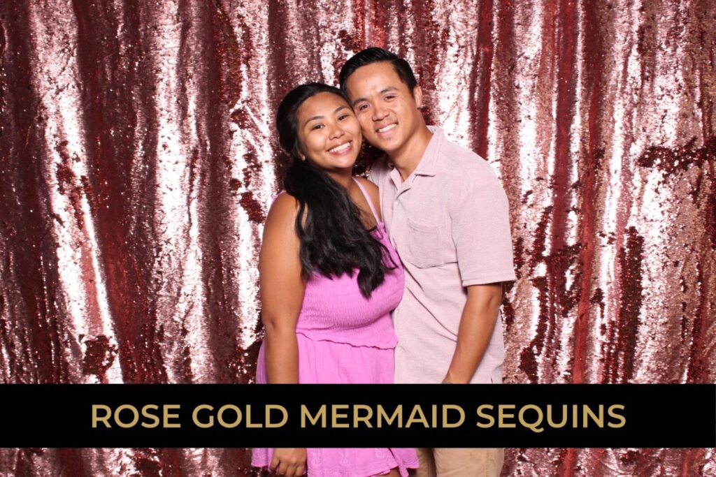 Rose Gold Mermaid Sequins